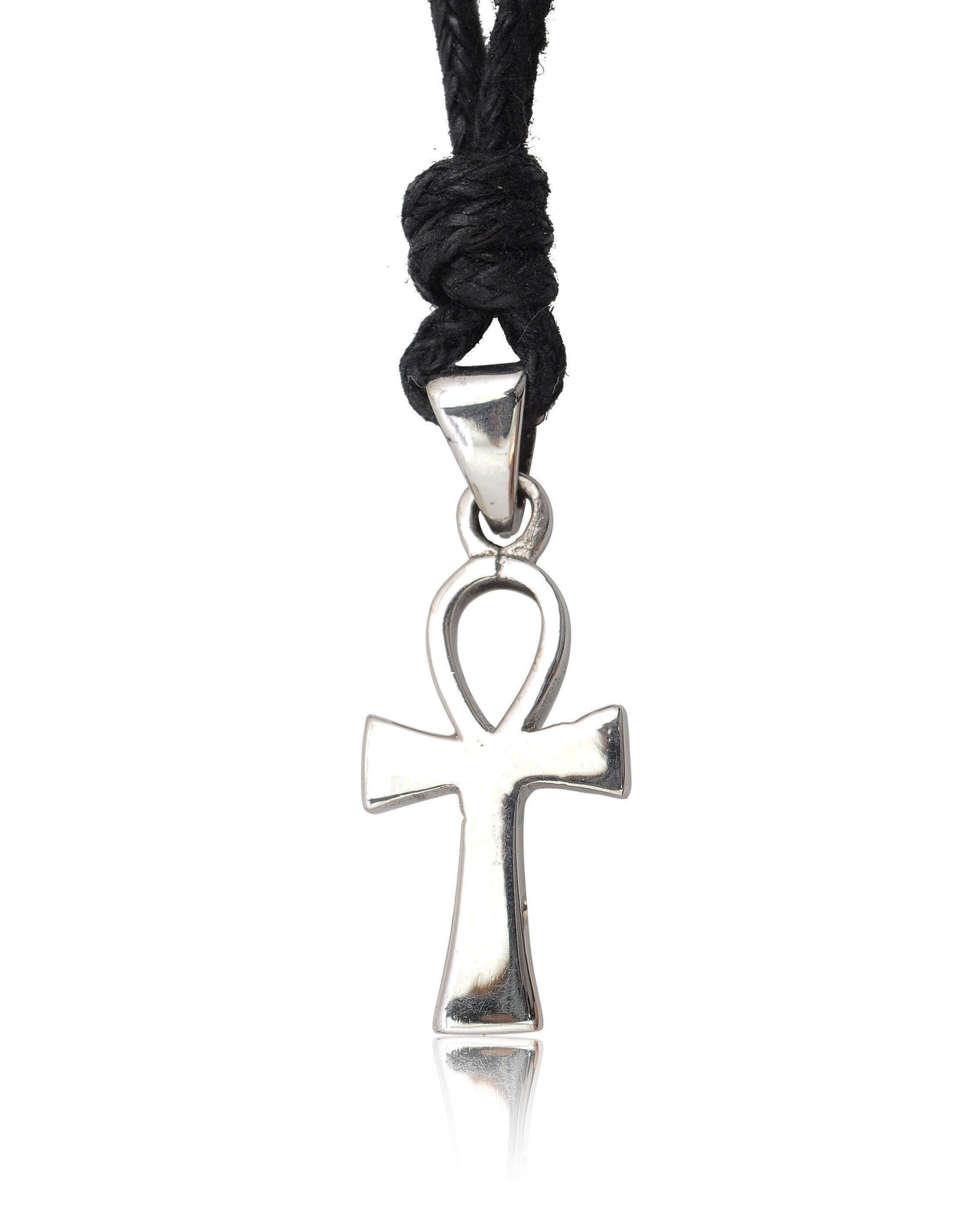 Egyptian Ankh Key 92.5 Sterling-silver Pewter Brass Necklace Pendant Jewelry