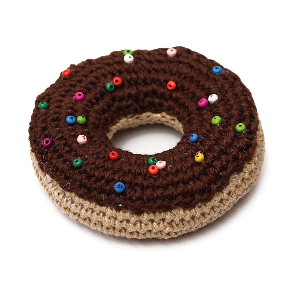 Donuts Handmade Amigurumi Stuffed Toy Knit Crochet Doll VAC