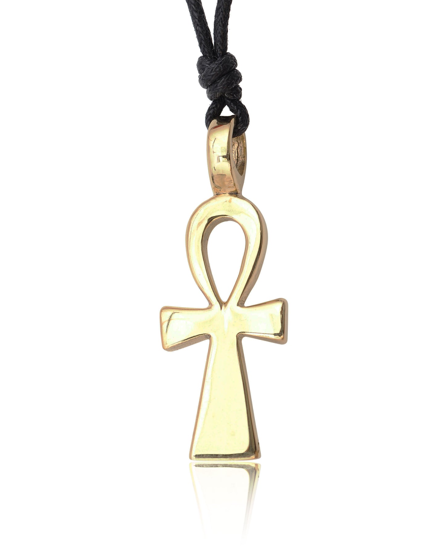 Egyptian Ankh Key 92.5 Sterling-silver Pewter Brass Necklace Pendant Jewelry