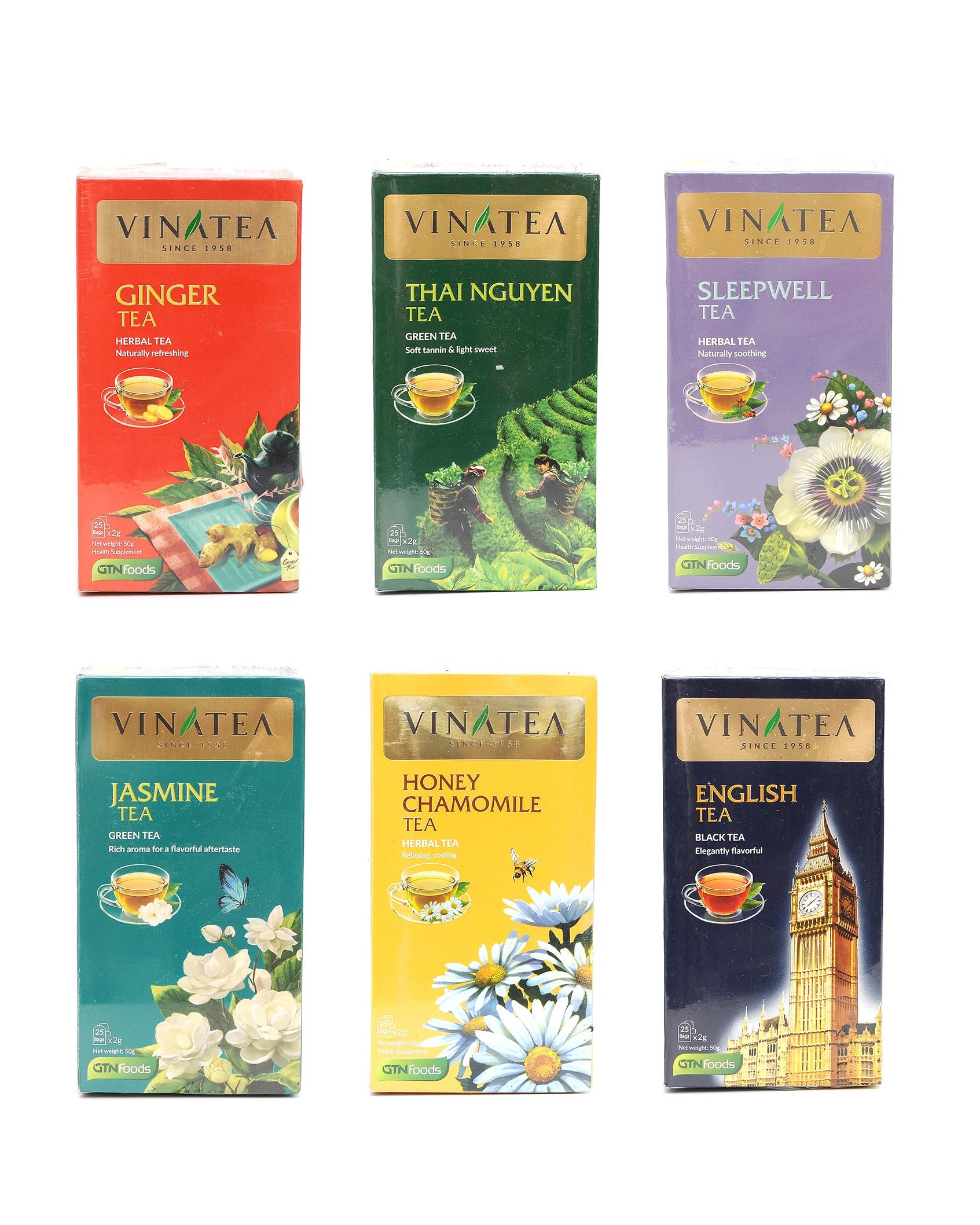 Vinatea Vietnamese Herbal Tea – Naturally Refreshing For Your Daily Li ...