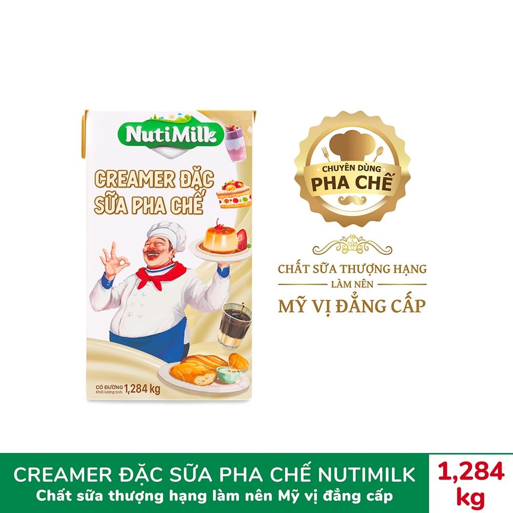 Nutimilk Condensed Milk Coffee Creamer from Vietnam